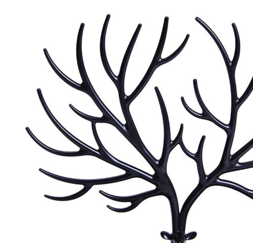 Jewelry Deer Tree Stand Display Organizer Necklace Ring Earring Holder Rack