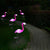 Solar Powered Pink Flamingo Ornament Garden Outdoor Light Lawn Lamp Xmas