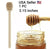 3.15" Honey Dipper Sticks Mini Practical  Handle Wood Honey Jar Coffee Milk