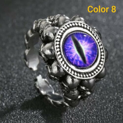 Evil Eye Rings Unisex Cool Fashion Punk Ring Jewelry Male Bar Night