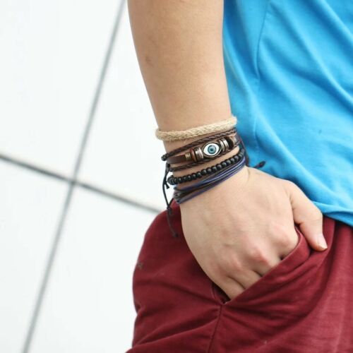 Multilayer Bracelet Eye Eyeball Adjustable Bracelet Jewelry