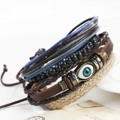 Multilayer Bracelet Eye Eyeball Adjustable Bracelet Jewelry