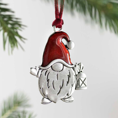 Christmas Ornament Santa Claus Xmas Tree Hanging Metal Pendants