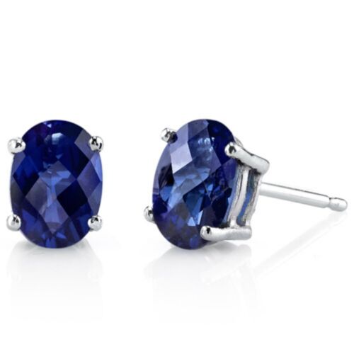 925 Sterling Silver Oval Stud Earrings Cubic Zirconia Women 5PC Earrings Set