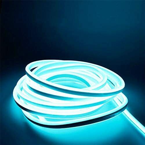 12V Flexible LED Strip Waterproof Sign Neon Lights Silicone Tube 1M 2M 3M 5M USA