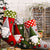 19'' Christmas Stockings Xmas Santa Socks Large Candy Gift Bag Home Party Decor