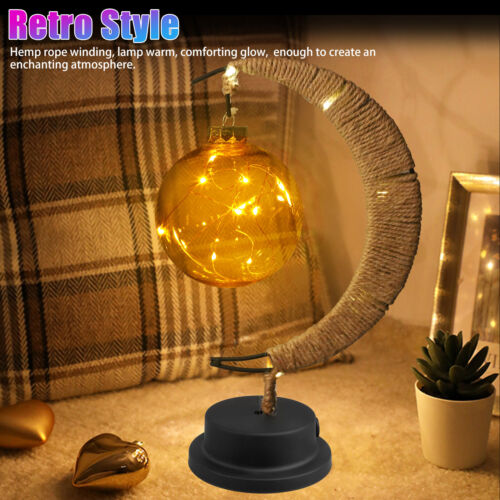 Enchanted Lunar Table Lamp Magical LED Galaxy Moon Night Light