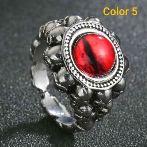 Evil Eye Rings Unisex Cool Fashion Punk Ring Jewelry Male Bar Night