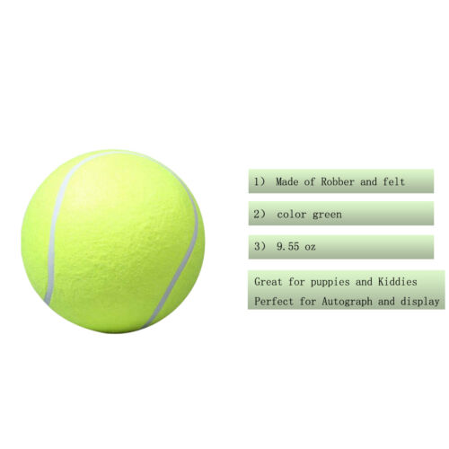 9.5" Large Pet Dog Tennis Ball Thrower Play Toy Jumbo Size