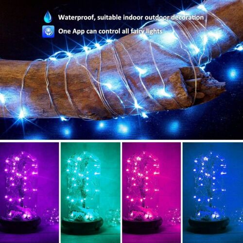 Christmas Tree Decoration Lights LED String Lamp Bluetooth App Remote Control