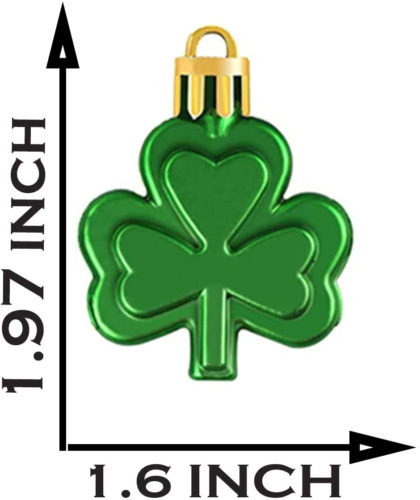 24 Pieces St. Patrick's Day Tree Decorations Decorative Hanging Ornaments