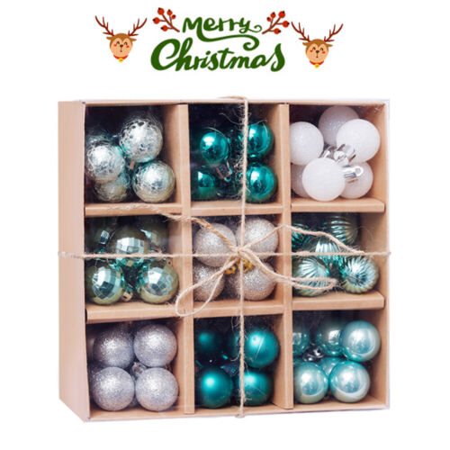 99Pcs Christmas Balls Tree Hanging Pendant Home Party Decor New Year Decoration