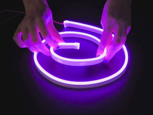 12V Flexible LED Strip Waterproof Sign Neon Lights Silicone Tube 1M 2M 3M 5M USA