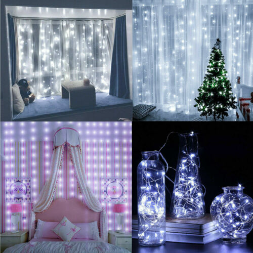 300 LED USB String Light Remote Control Home Party Wedding Curtain Fairy Lights