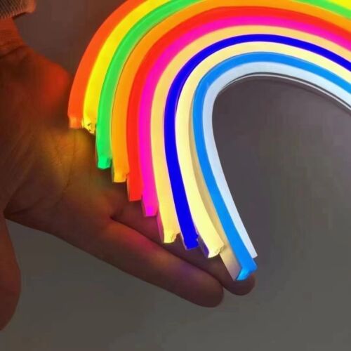 12V Flexible LED Neon Strip Light – Silicone Tube, IP65 Waterproof, 120 LEDs/m (Choose Length)