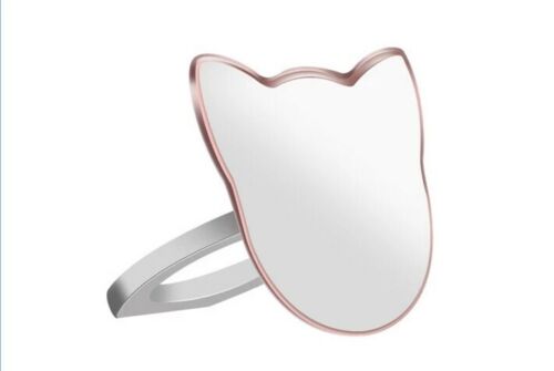 Cat Desgin Finger Ring Mobile Phone Smartphone Stand Holder socket